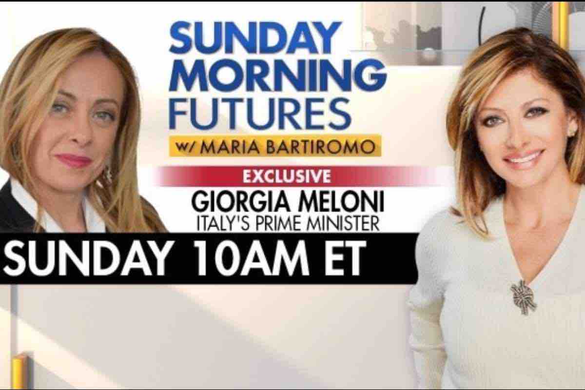 Giorgia Meloni intervista a Fox News 