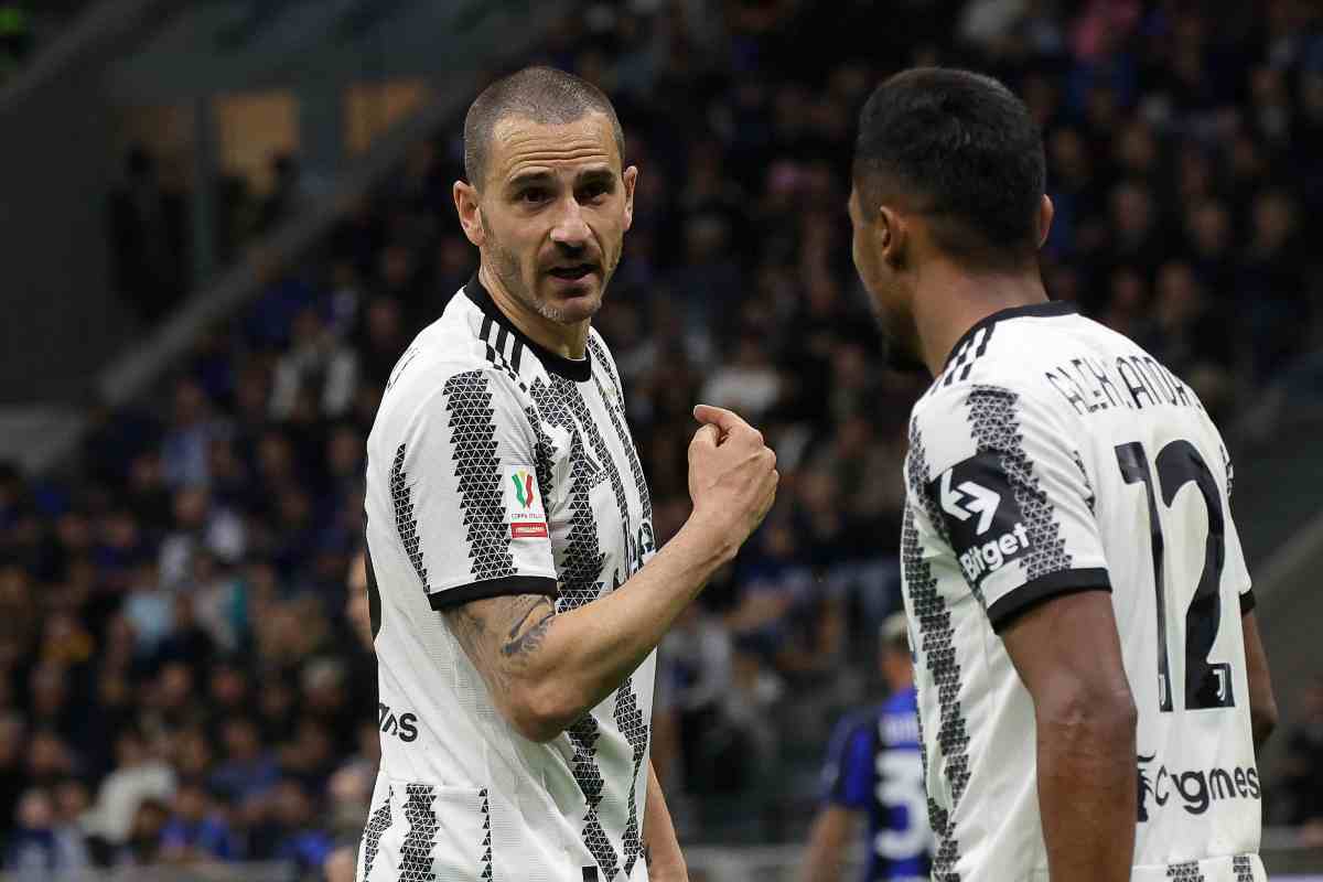 L'ex capitano bianconero Bonucci