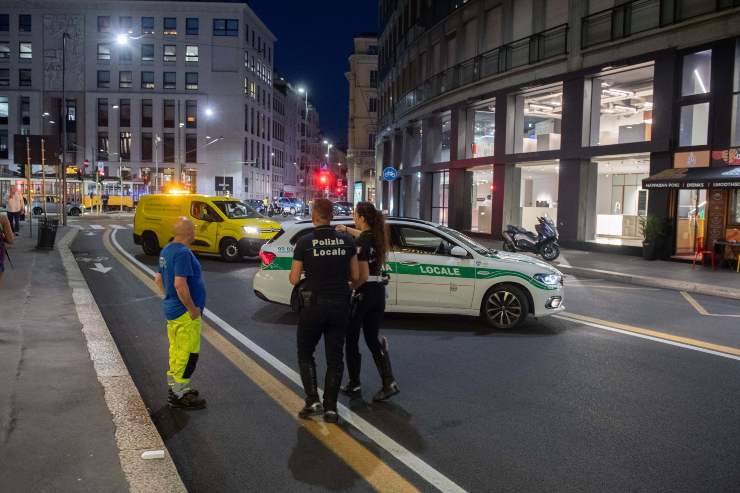 Triplo incidente a Milano