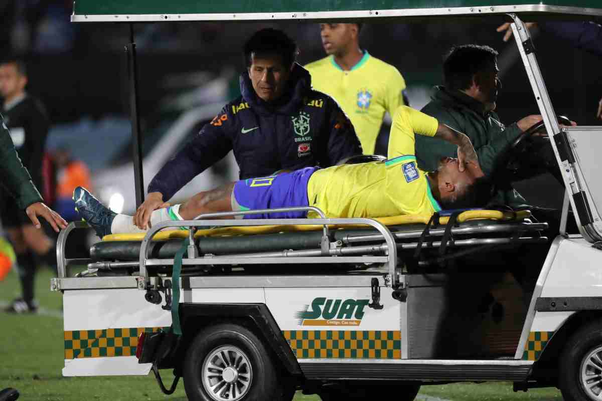 Neymar infortunio