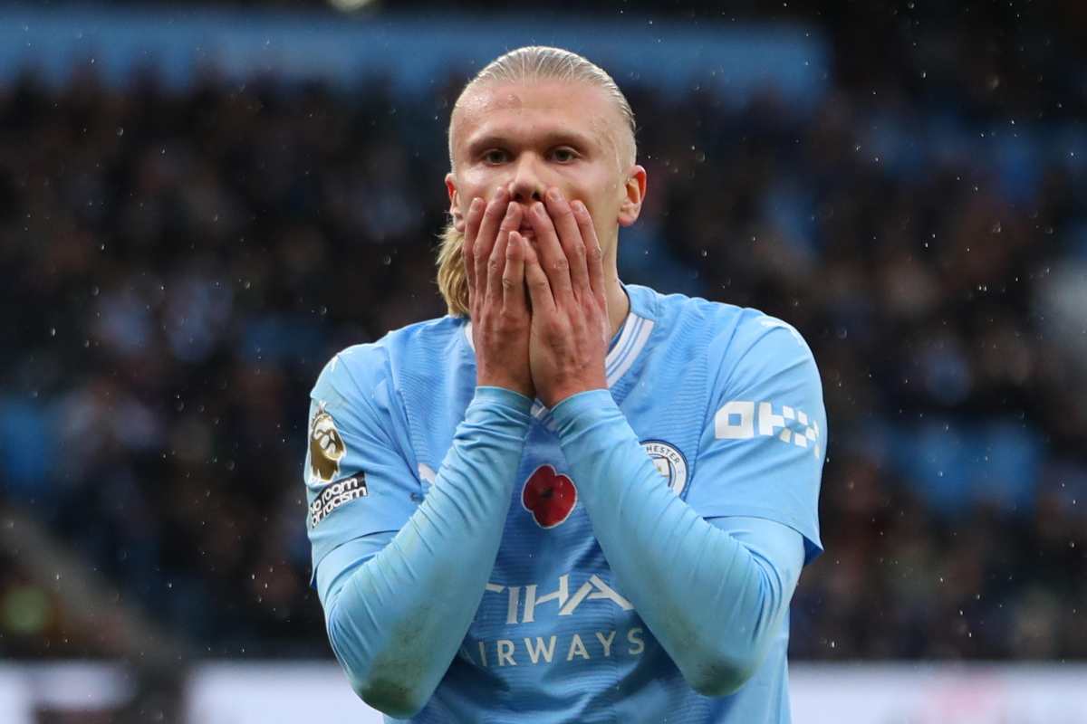 Erling Haaland, attaccante del Manchester City