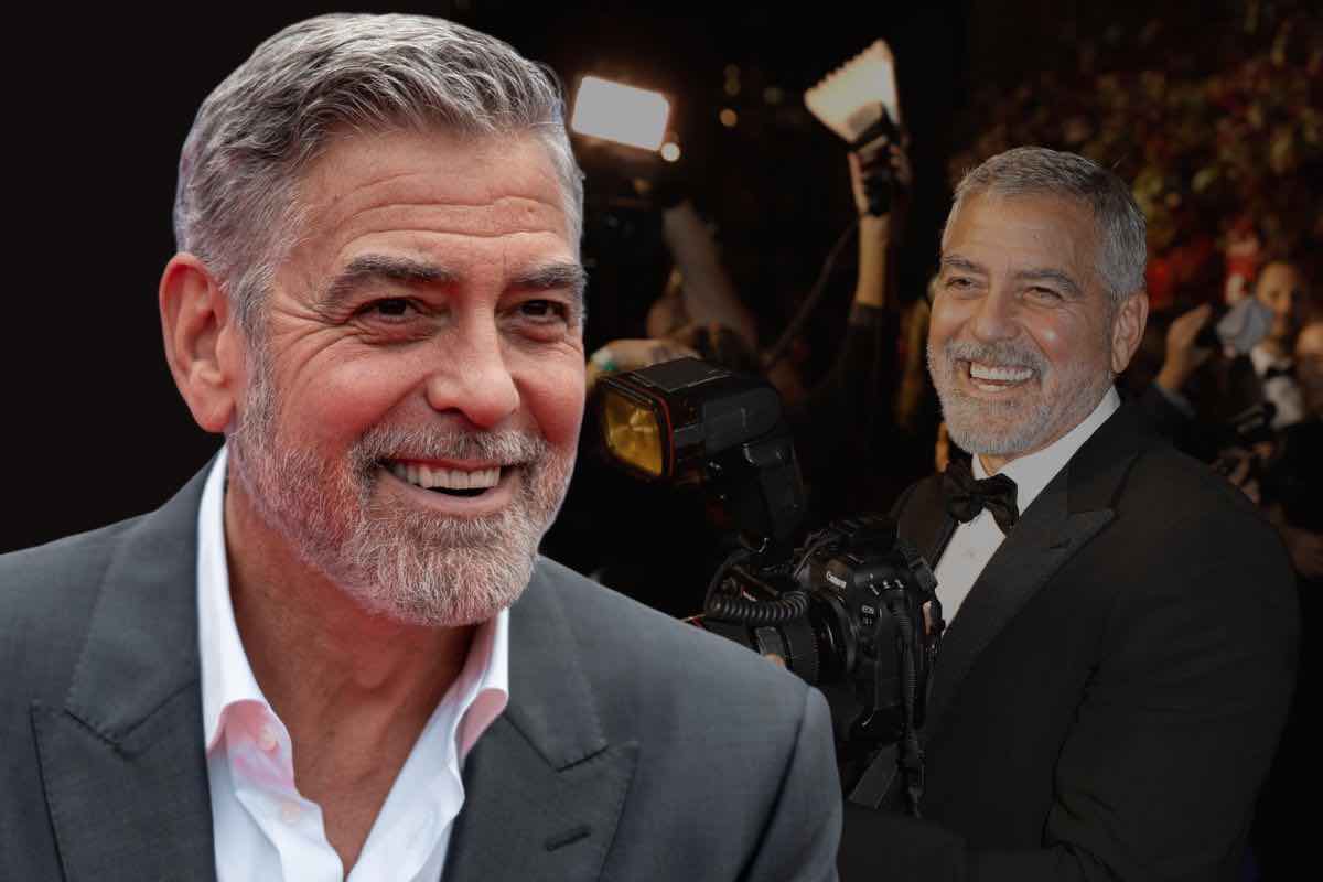 george clooney con i figli