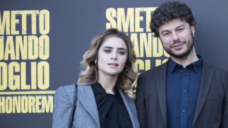 greta scarano con il marito sydney sibilia