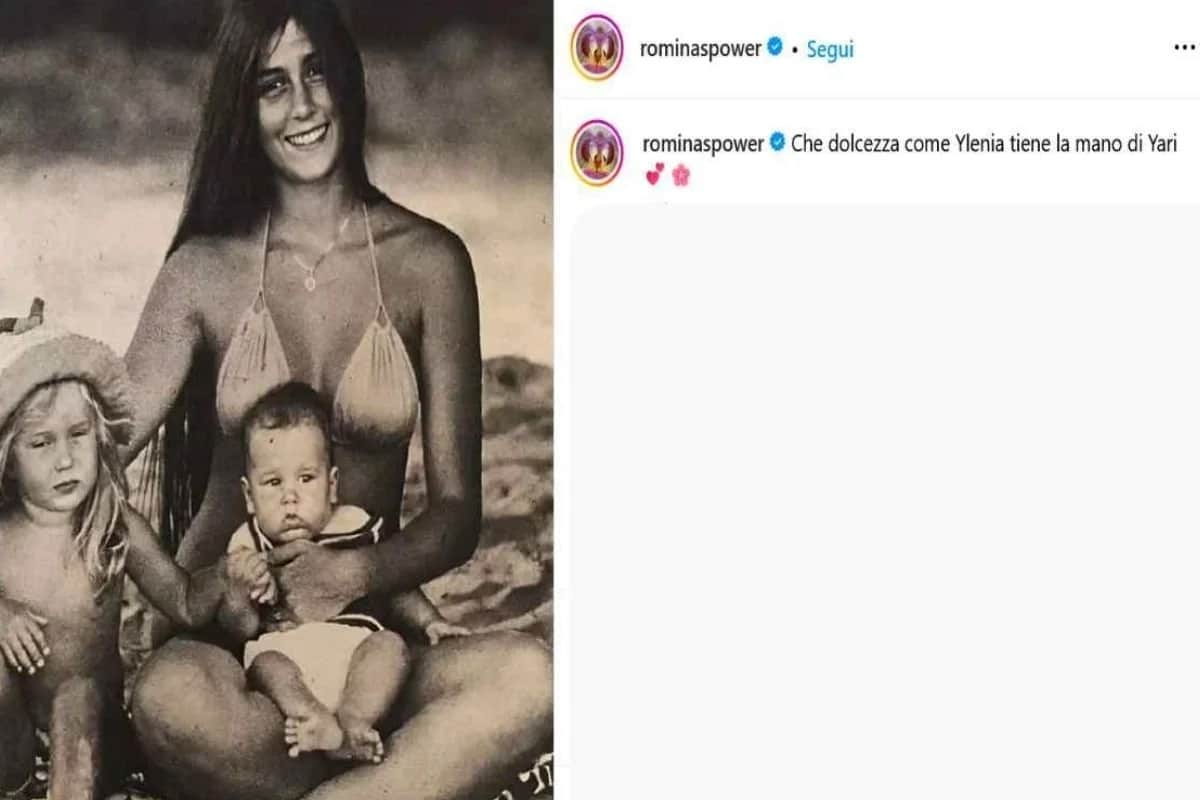 romina power foto inedita figlia ylenia carrisi