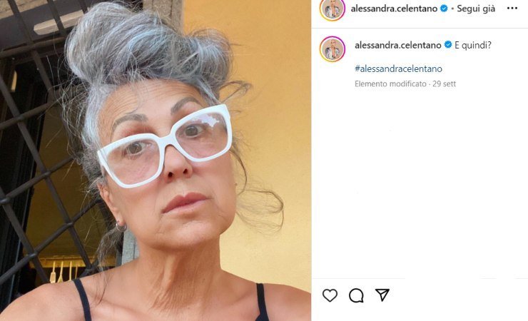 alessandra celentano senza filtri 