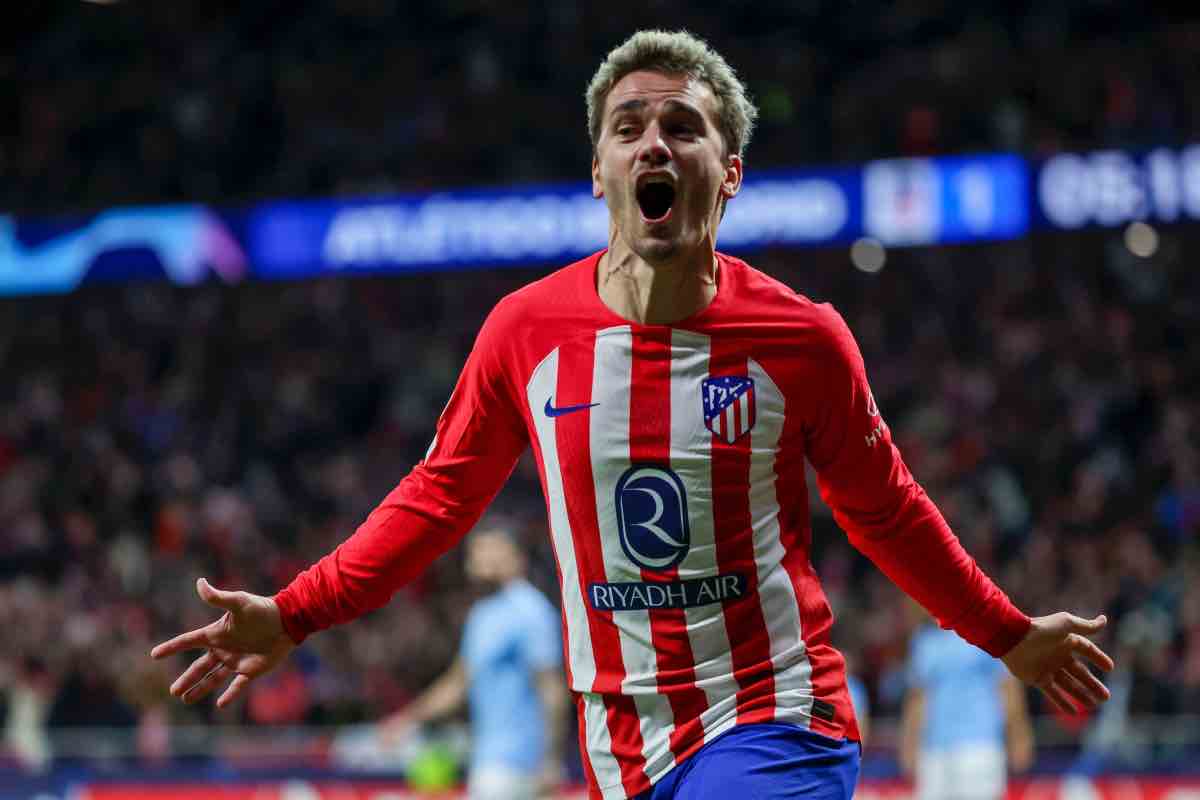 Brutto gesto di Griezmann