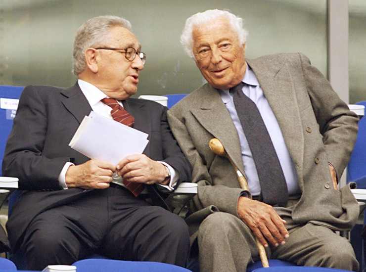 Ricordo Elkann Kissinger