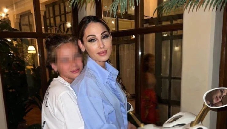 anna tatangelo con il figlio andrea