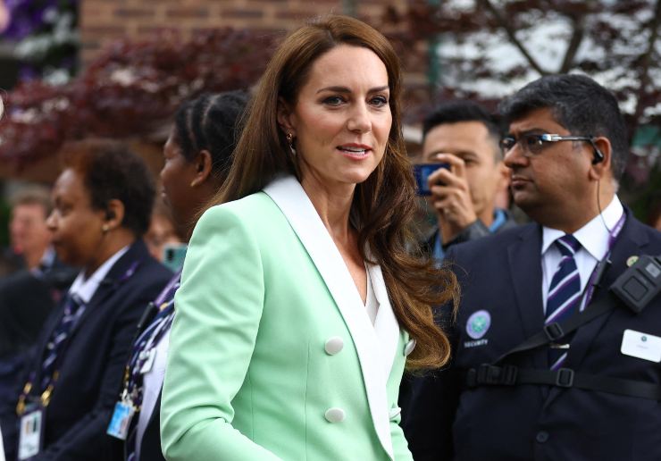 Kate Middleton attendeva il ritorno di William