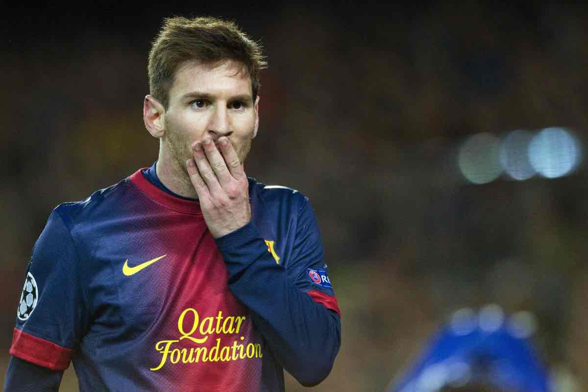 Il leggendario fazzoletto firmato di Messi