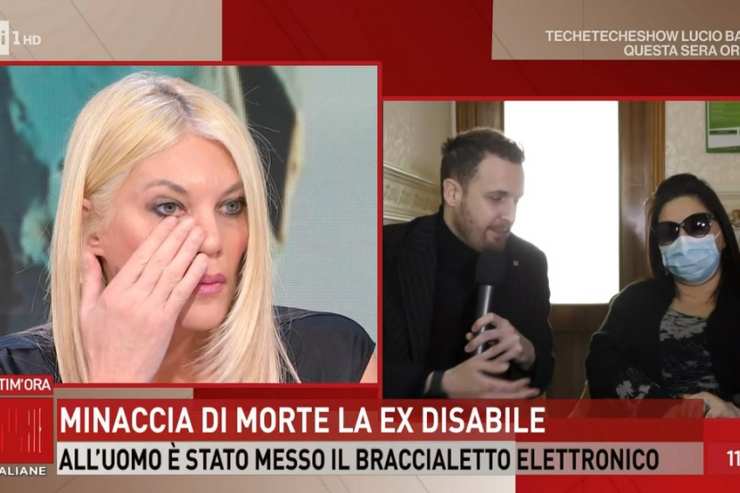 Eleonora Daniele commozione diretta