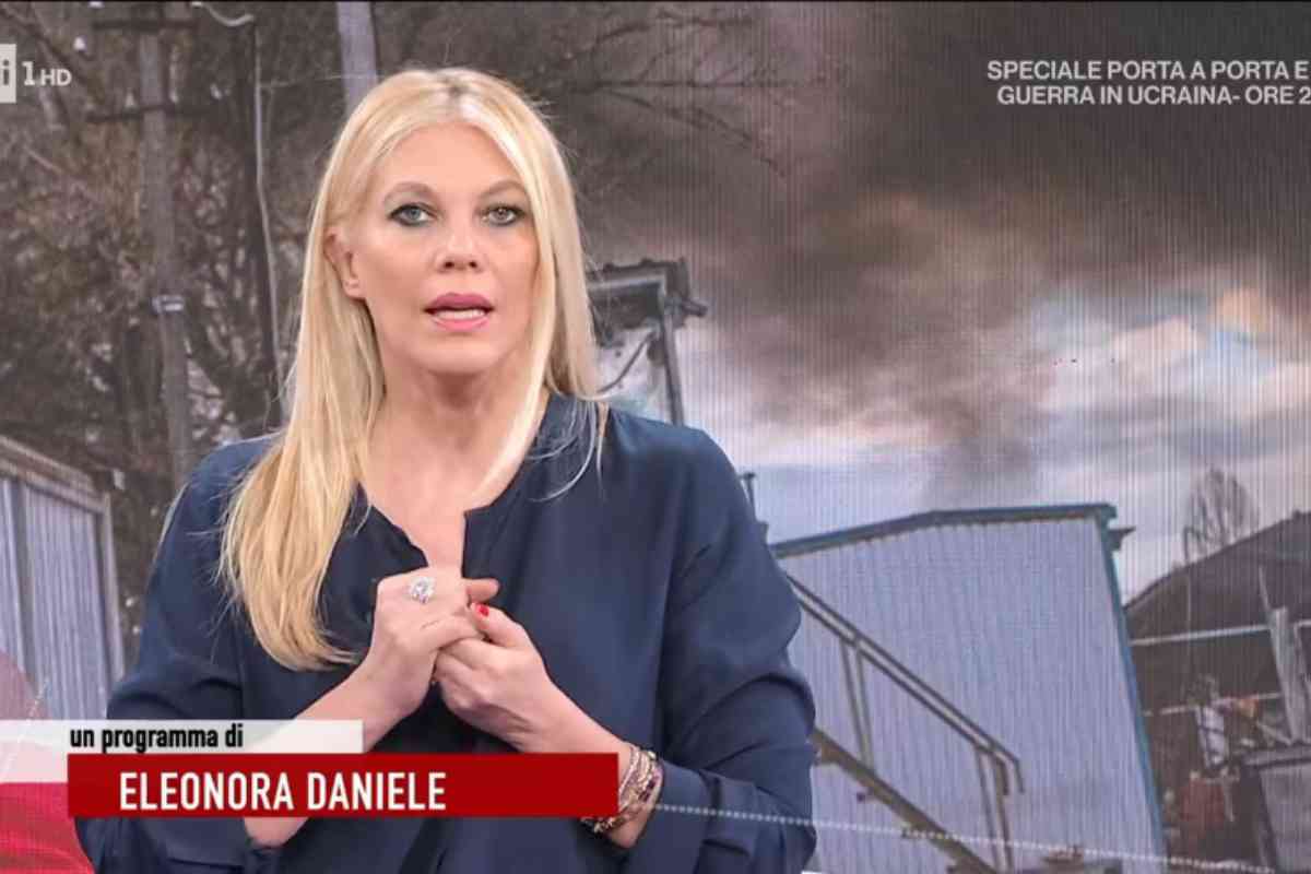 Eleonora Daniele commozione diretta