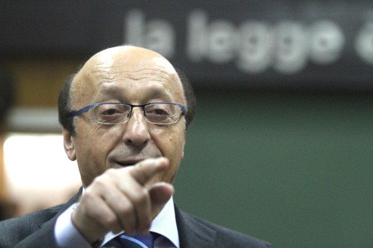 Bordata di Sarri a Moggi