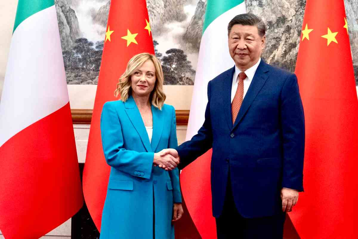 Incontro Meloni Xi Jinping