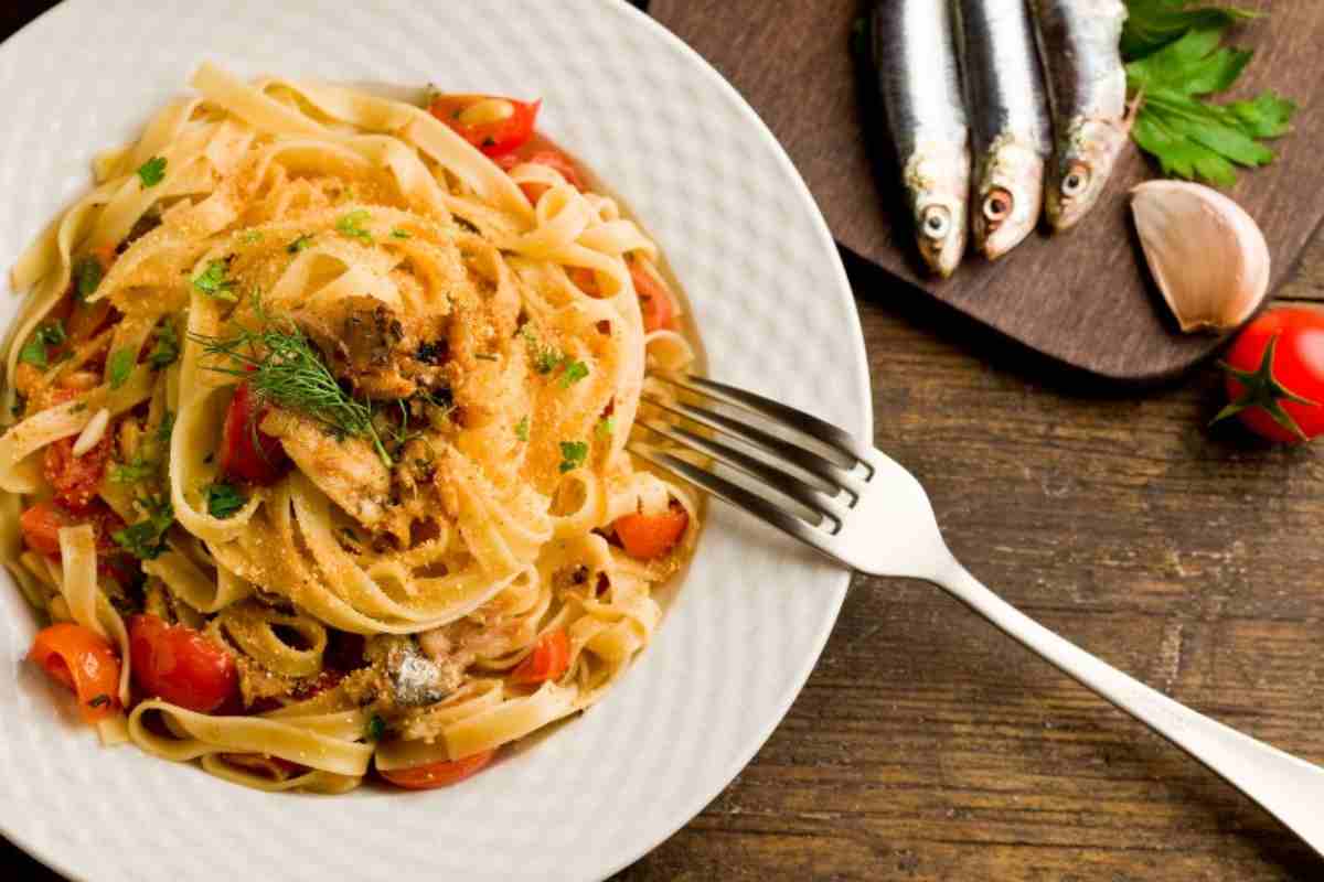 Ricetta pasta con le sarde