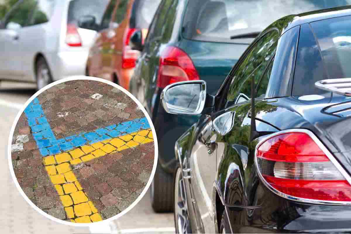 Puoi parcheggiare sulle strisce blu senza pagare