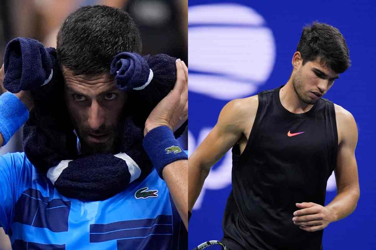 Djokovic Alcaraz eliminati dagli US Open