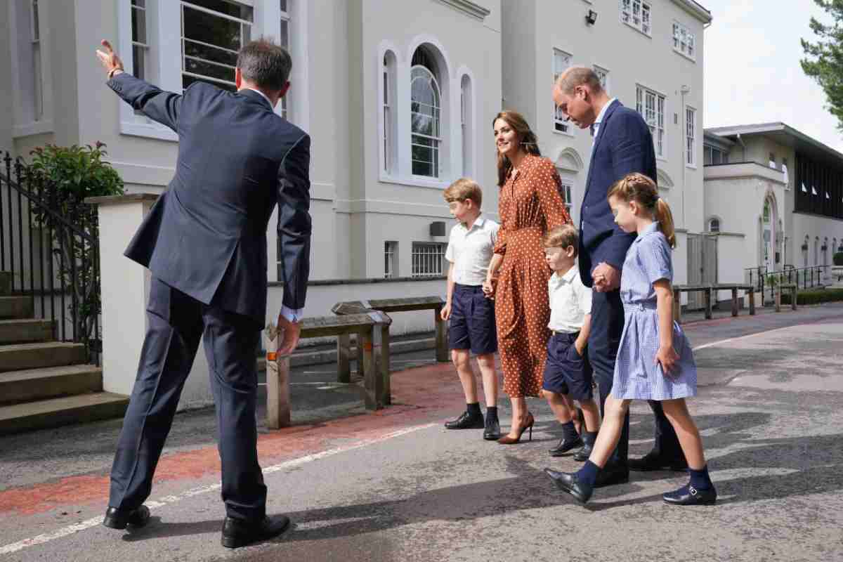 George non andrà a scuola