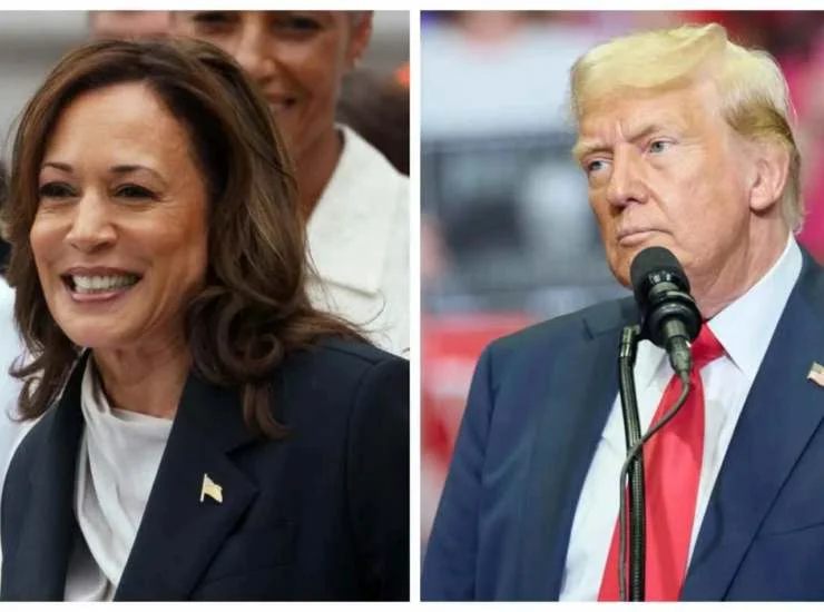 Harris e la frecciatina a Donald Trump