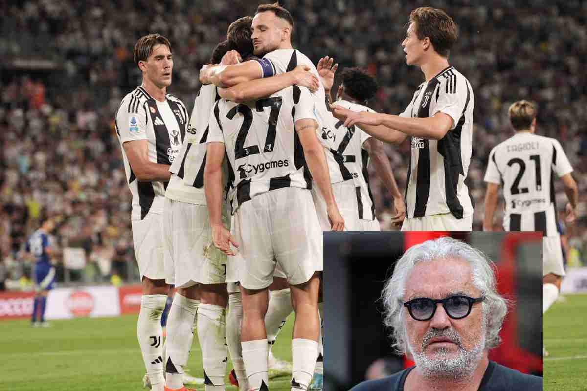 Esclusiva Briatore vittoria Juventus