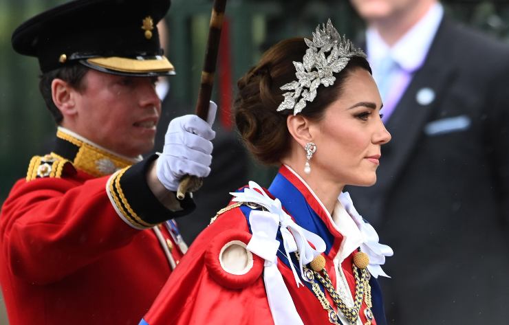 Kate Middleton spera di mantenere la calma