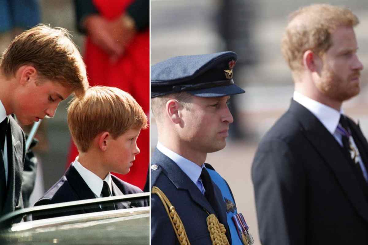 Rivelazione shock su Harry e William