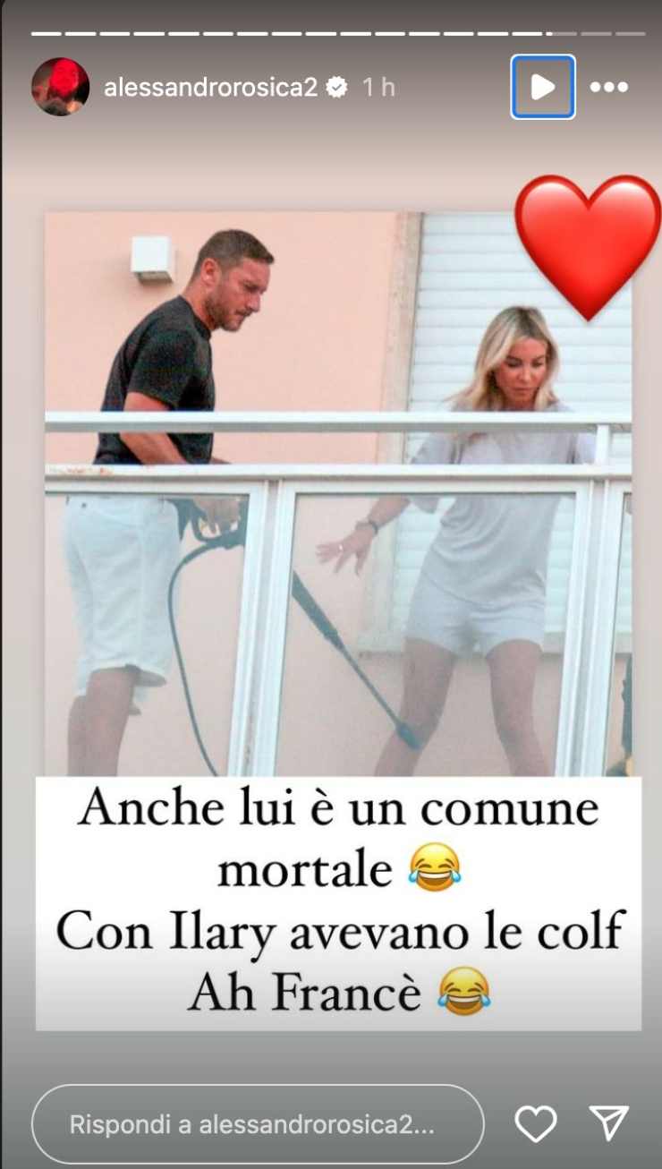 francesco totti mai visto così