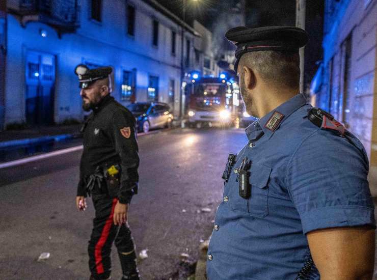 I carabinieri hanno fermato il responsabile