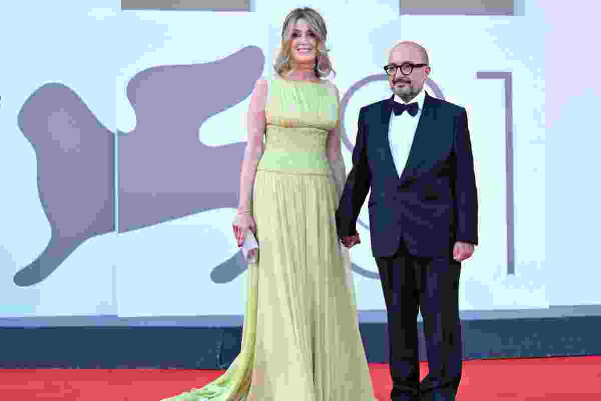 Federica Corsini e Gennaro Sangiuliano: l'ultima foto sul red carpet proprio al Festival di Venezia