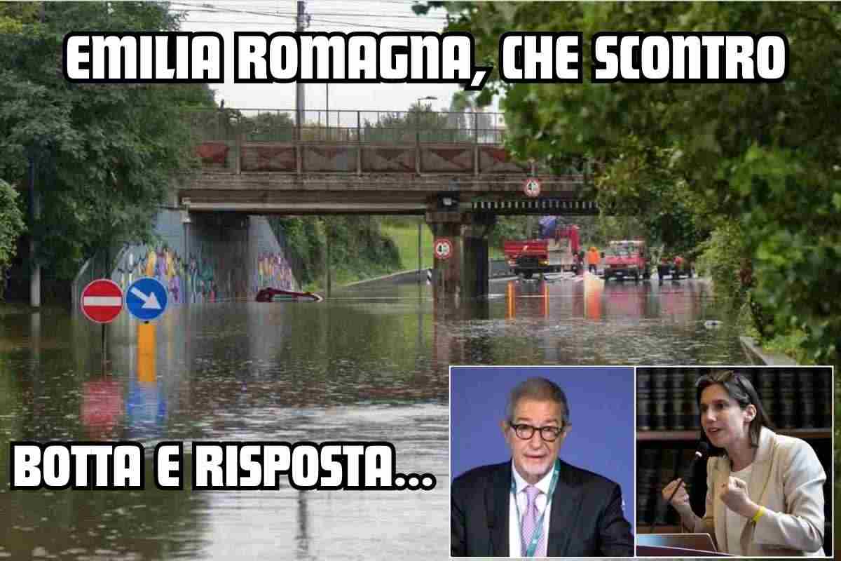 Alluvione in Emilia Romagna: scontro durissimo tra Governo e Regione