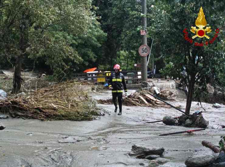 Diversi interventi da parte dei vigili del fuoco