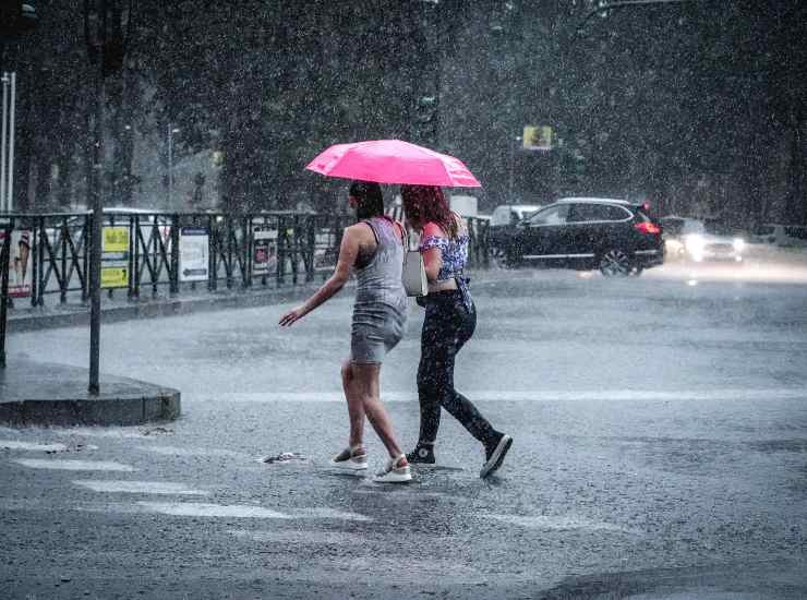 Meteo: ancora pioggia nelle prossime ore