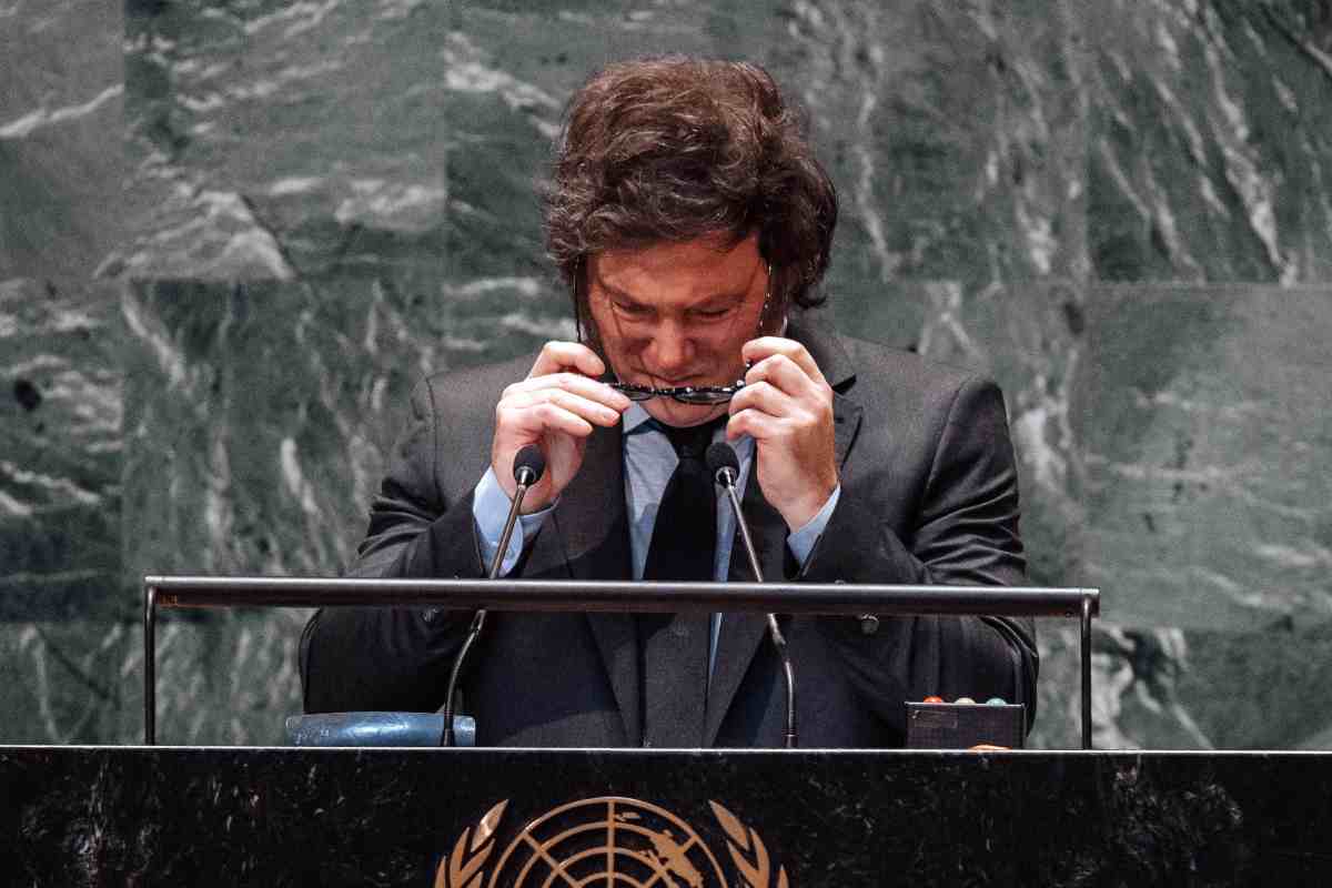 Argentina, Milei e il suo speech all’Onu copiato da una serie televisiva