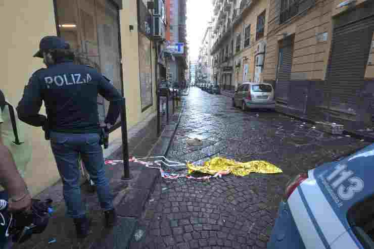 Sparatoria in centro a Napoli