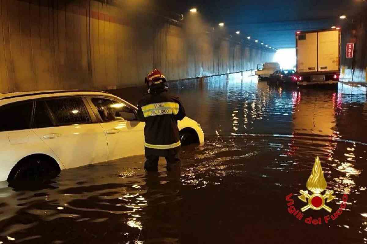 Allarme maltempo a Milano