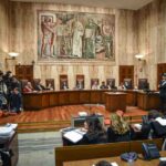 L'aula di tribunale