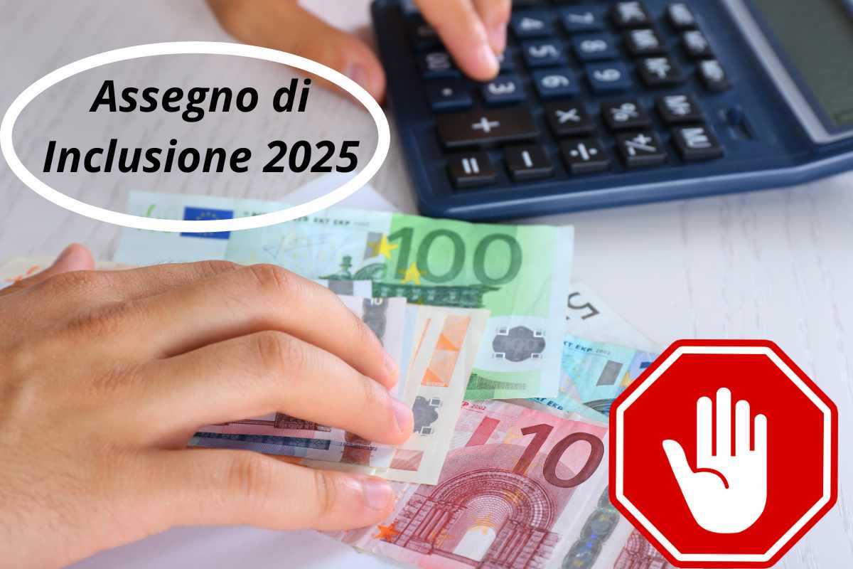 Stop all’Assegno di inclusione: chi perderà il sussidio nel 2025