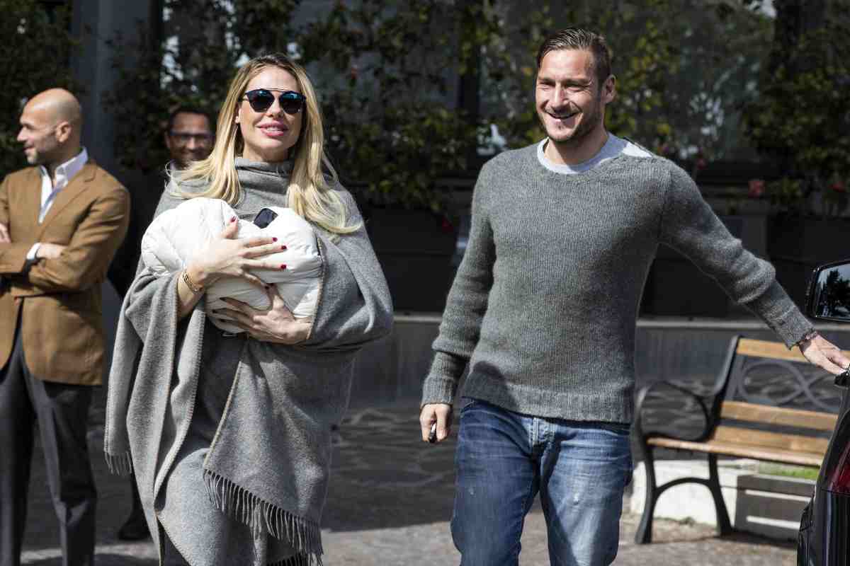 Ilary Blasi e Francesco Totti