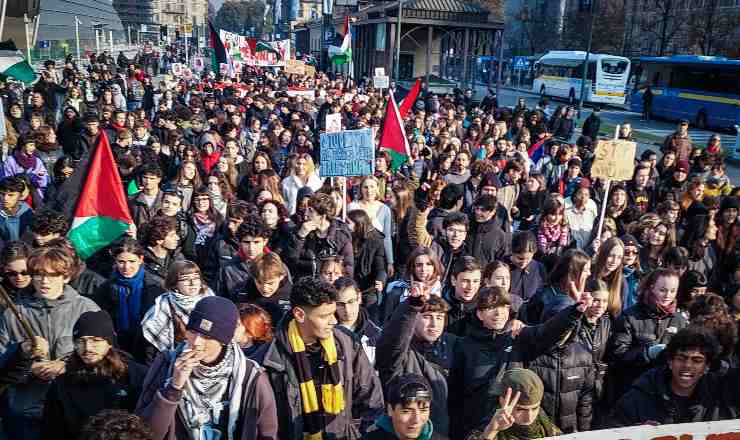 Un gruppo di studenti