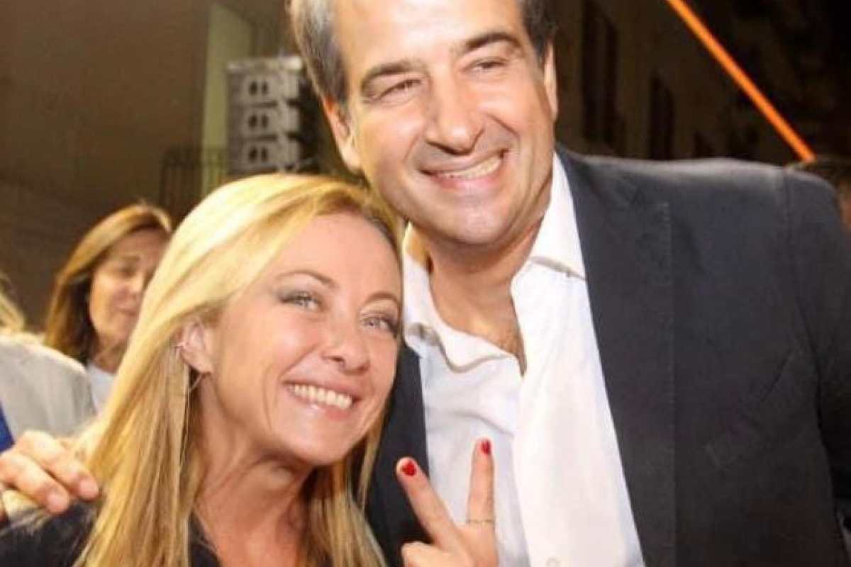 Giorgia Meloni e Raffaele Fitto