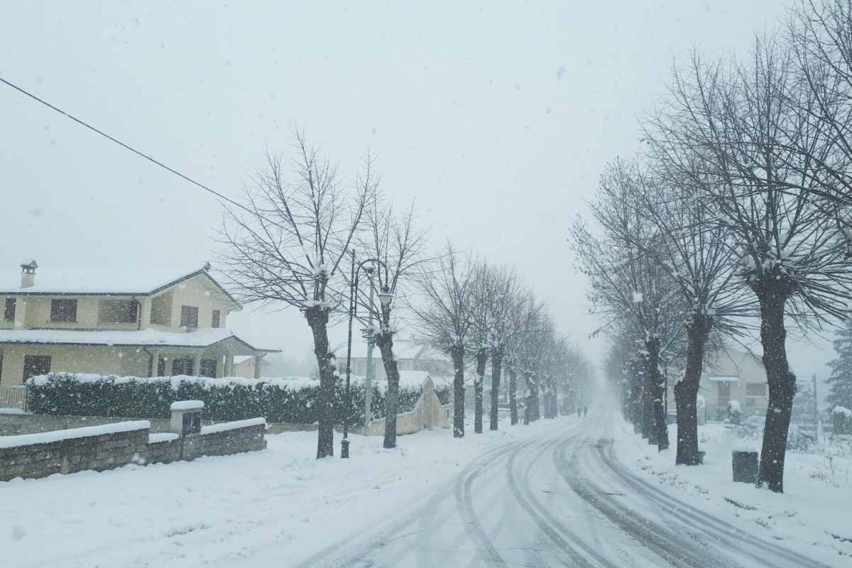 Vento e neve, arriva il gelo: le zone più a rischio