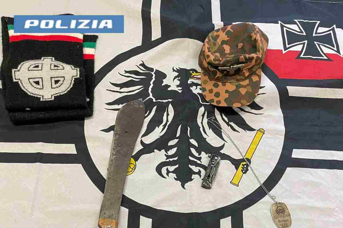 Neonazisti e suprematisti, blitz, sequestri e arresti della polizia