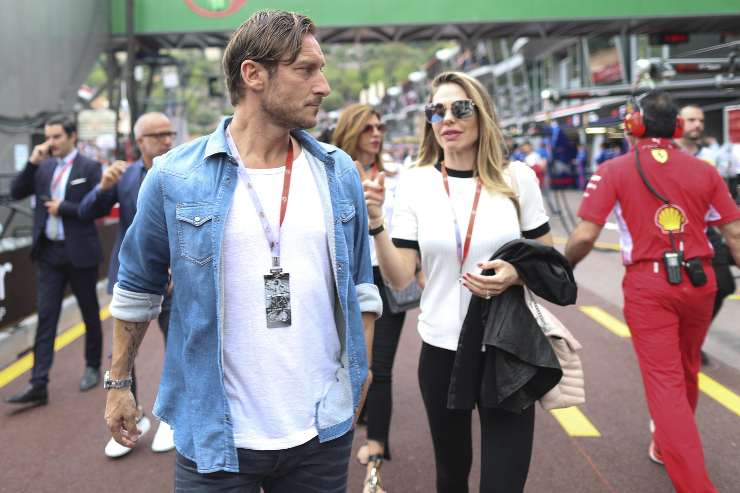 Francesco Totti e Ilary Blasi