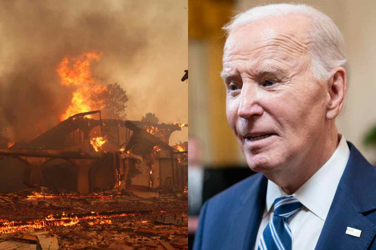 Los Angeles in ginocchio per gli incendi: la decisione di Joe Biden