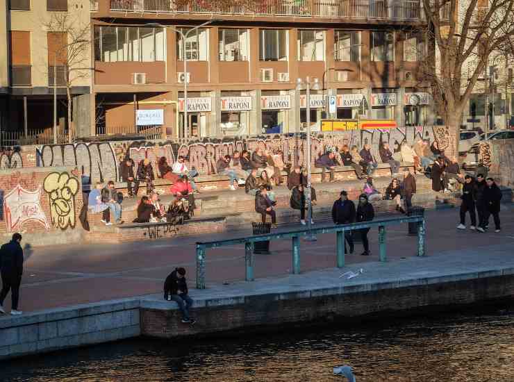 Milano città navigli foto