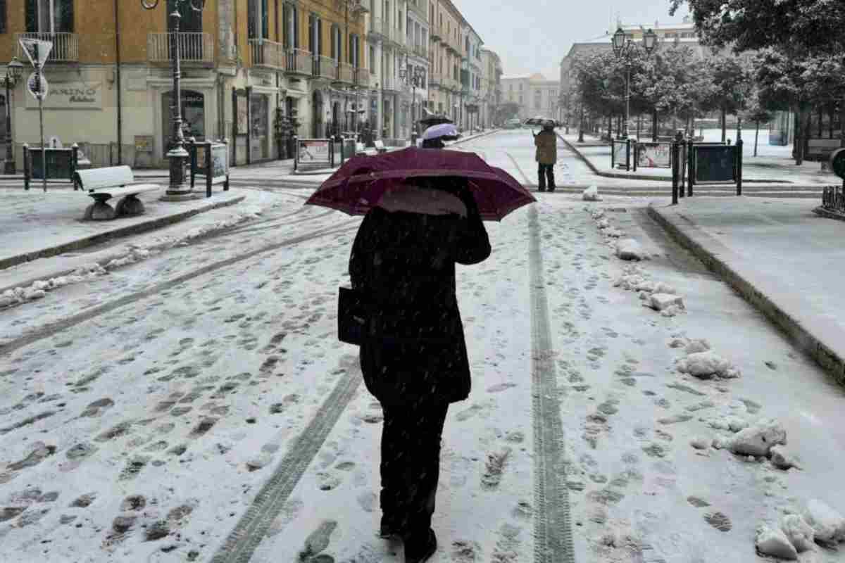 Neve a Campobasso