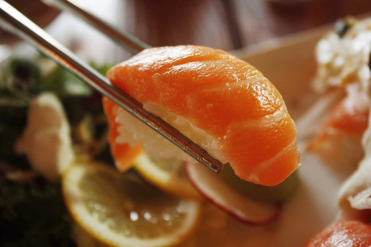 Nigiri di salmone