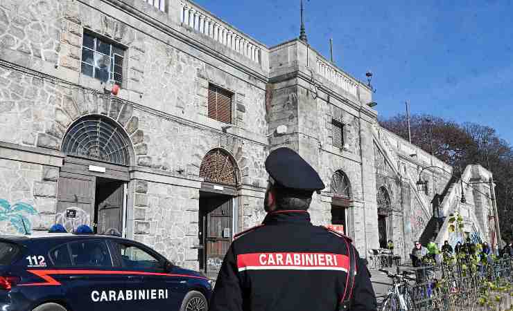 Carabinieri ai Murazzi di Torino