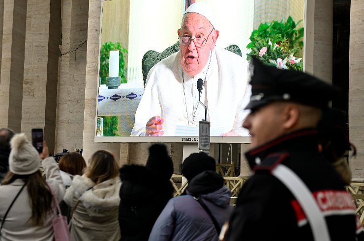 Polizia a San Pietro