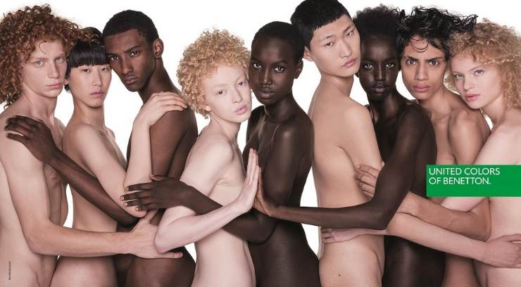 campagna di Benetton di Oliviero Toscani